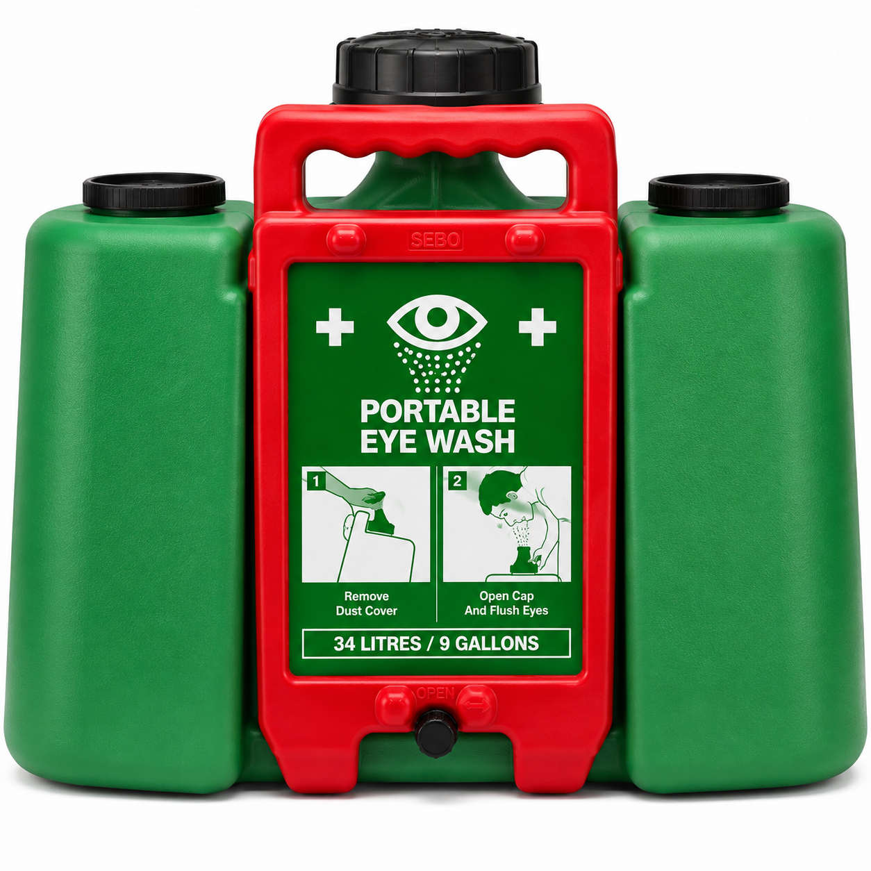 Portable Eye Wash - 34 Ltr / 9 Gallons